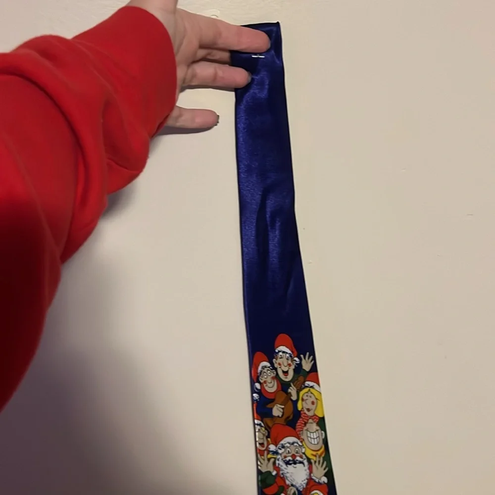 Christmas Men's Tie 100% Christmas office party